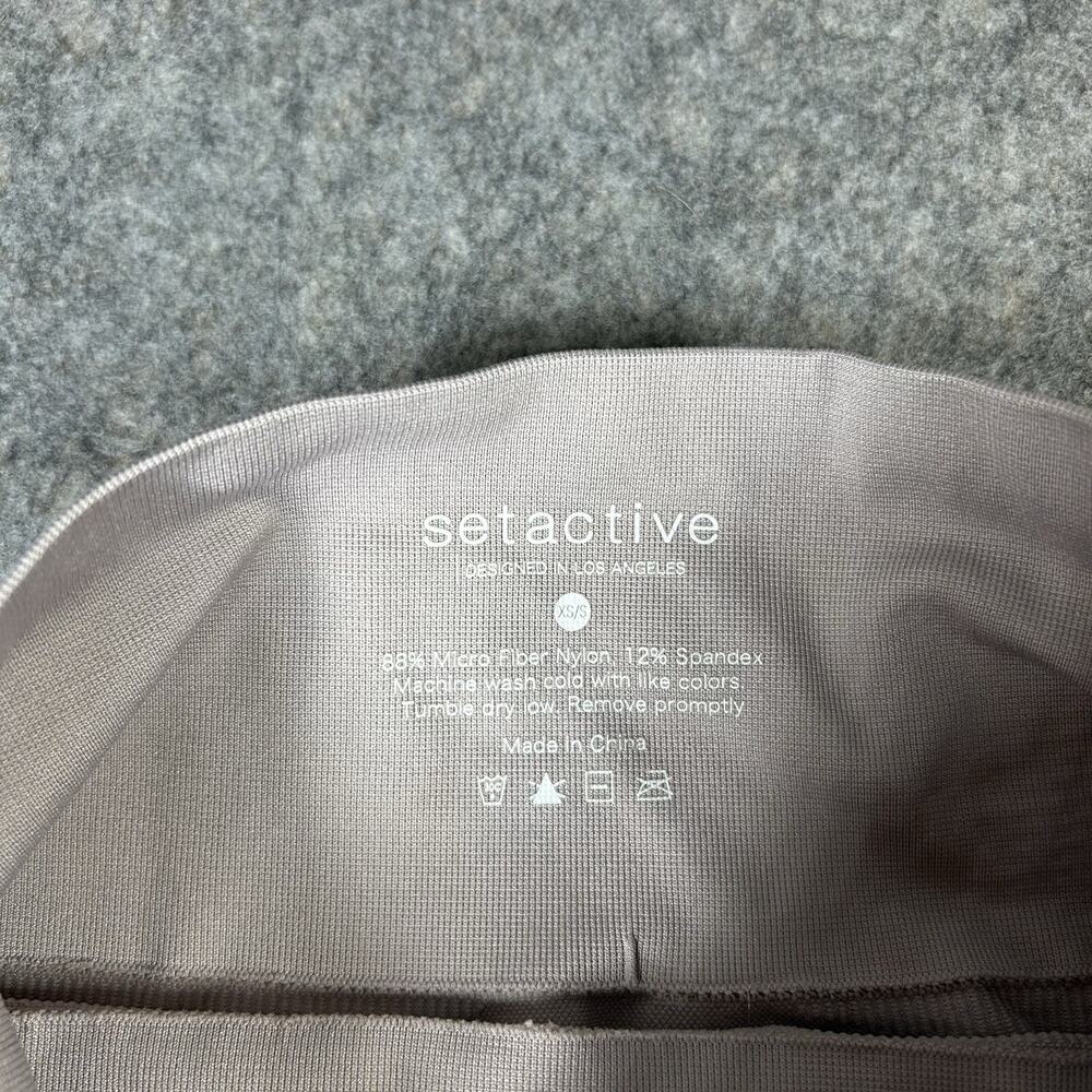 SET Active Light Taupe High-Waist Leggings & Sports Bra Set - Picture 6 of 14